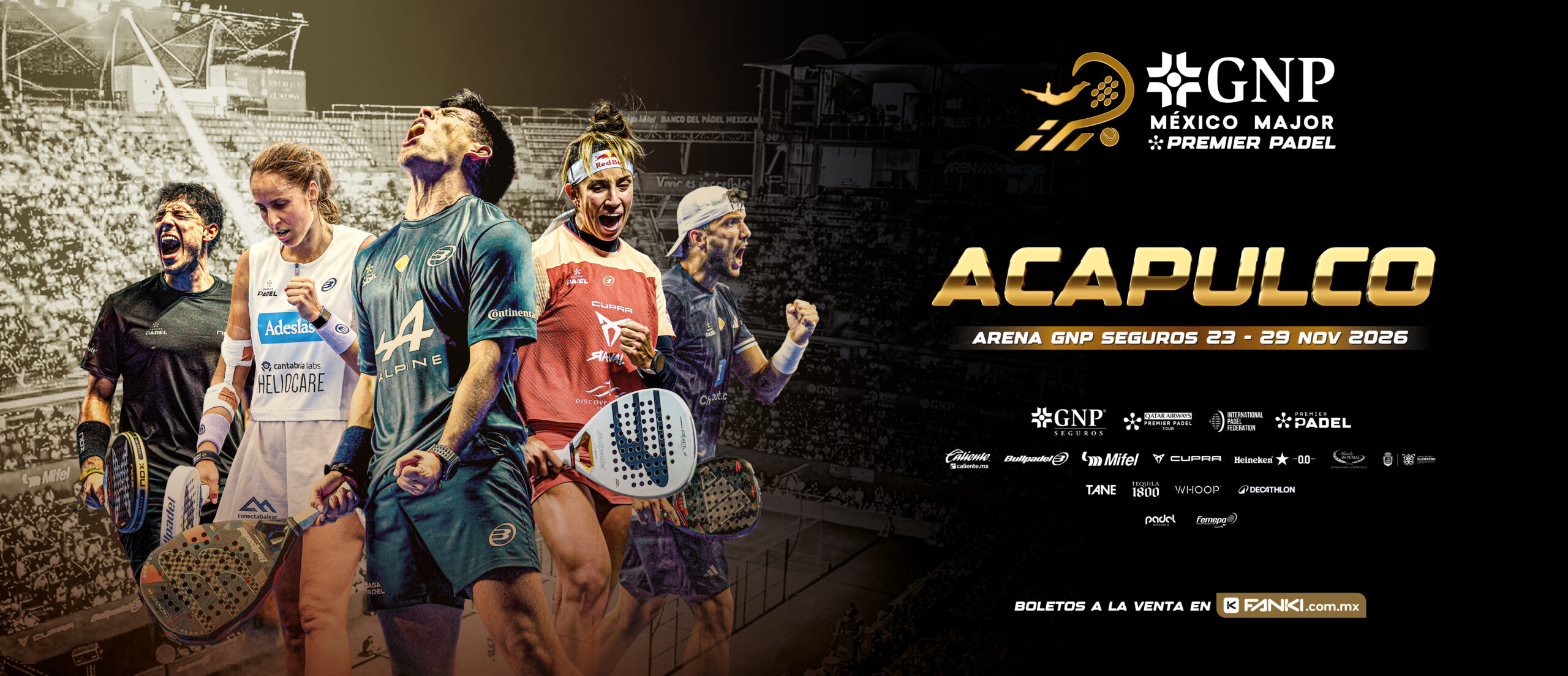 GNP México Major Premier Pádel Acapulco 2026